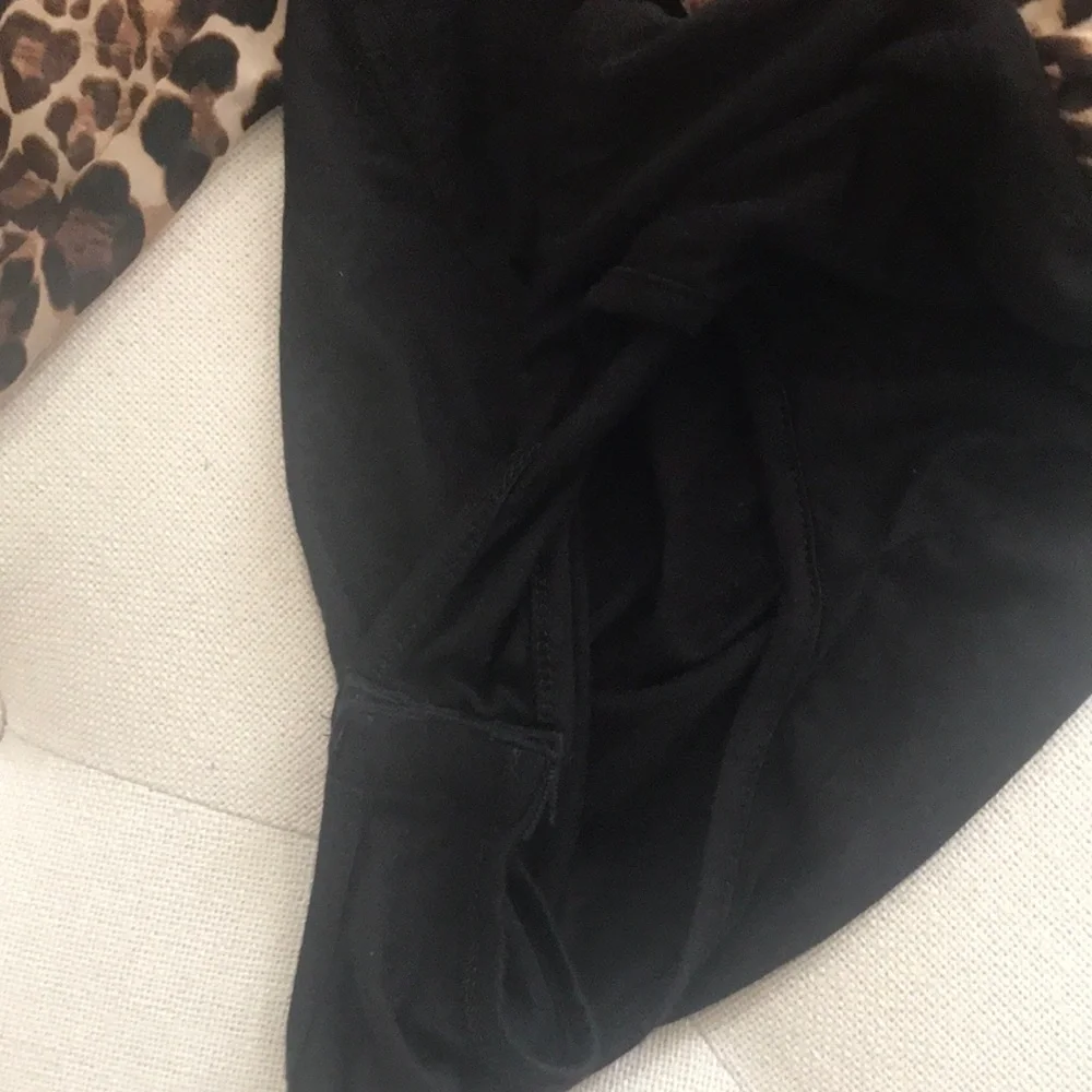 Leopard Print Wrap Bodysuit in Brown and Black - Picture 5 of 7